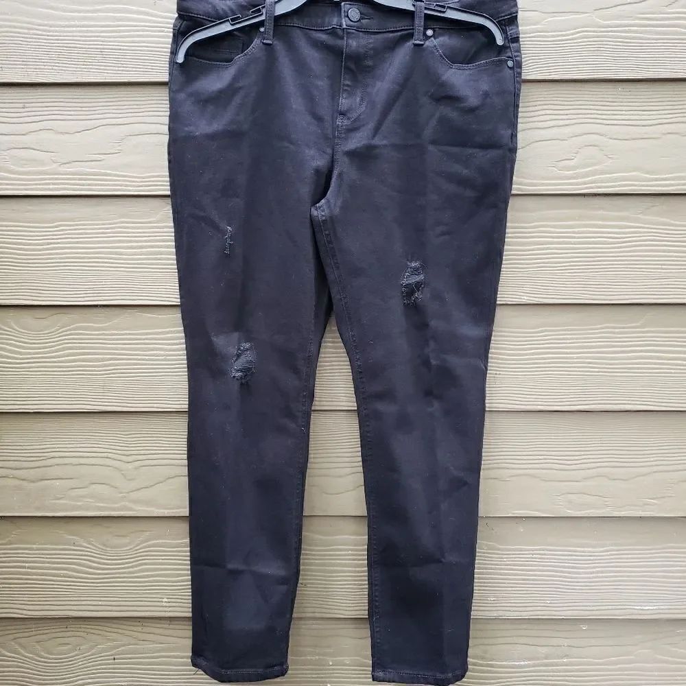 Buffalo David Bitton Rip&Repair Mid-Rise Skinny